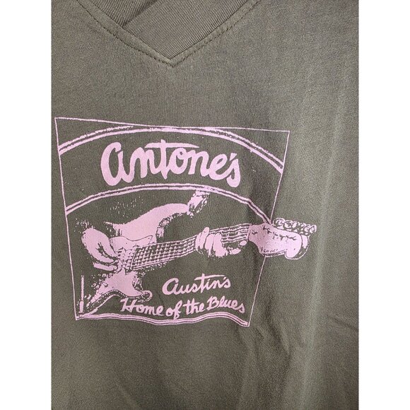 Antone’s “Home of the Blues” Vintage Soft Long-Sleeve Tee Size L Americana Blues - Picture 2 of 6